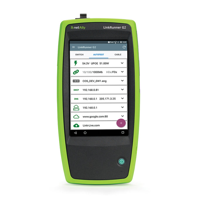 LINKRUNNER G2, SMART NETWORK TESTER